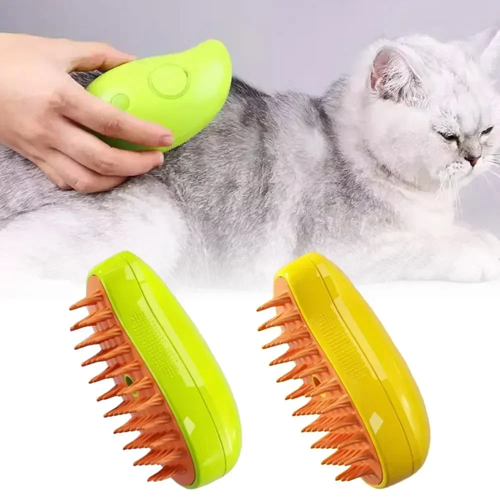 3-in-1 Electric Spray Cat Hair Brush